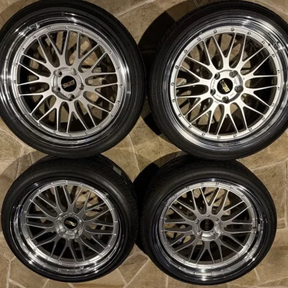 JDM 40 Series Alver BBS LM 21-inch 4-Book Set No Tires