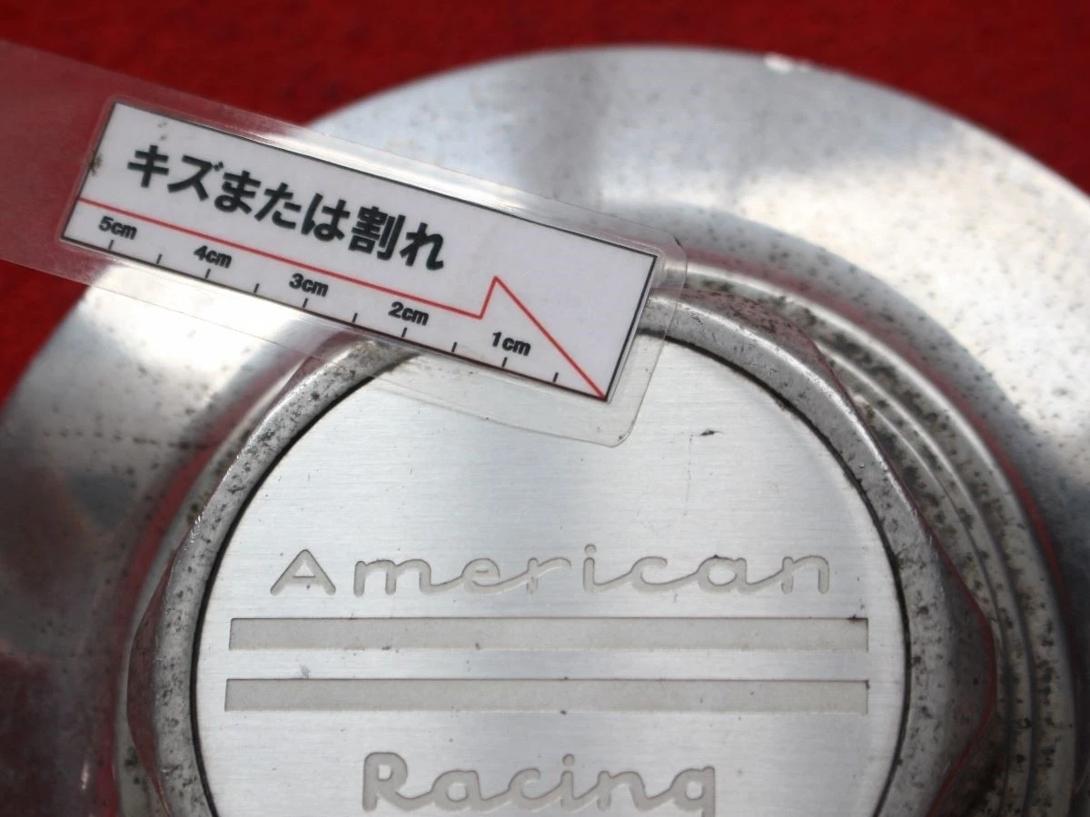 JDM 1 sheet American Racing Used Wheel Center Cap Center Cover Emblem No Tires - Image 10
