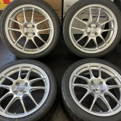 JDM Good condition ENKEI Performance Line PF01 176.5J+42 7J+38 100/4 F No Tires