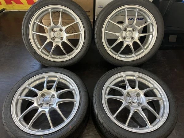 JDM Good condition ENKEI Performance Line PF01 176.5J+42 7J+38 100/4 F No Tires
