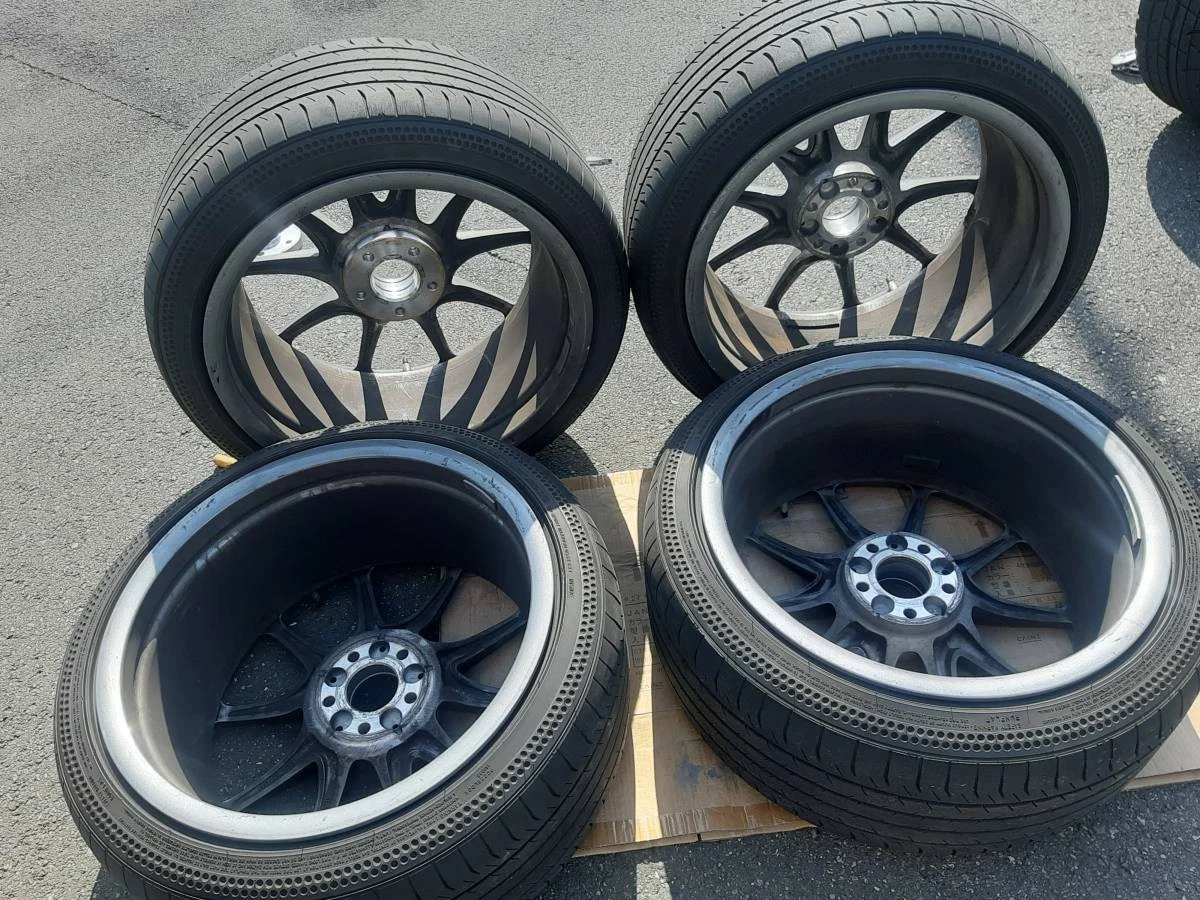 JDM Genuine Mercedes-Benz AMG 19BBS Set 245/40/19 DUNLOP SP SPORTS MAX No Tires - Image 4