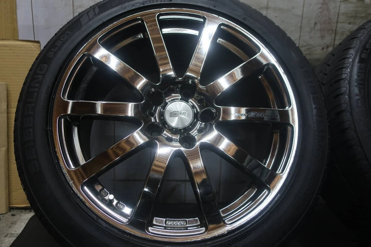 JDM Honda MUGEN Legend Nothing Limited Edition NR 18x8J +50 PCD120 5-l No Tires - Image 2