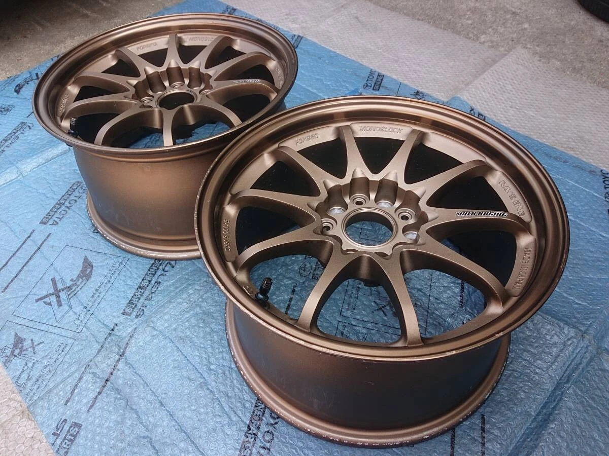 JDM Ultra-rare lightweight forged RAYS Volk Racing CE28N wheels 168.5J No Tires - Image 2