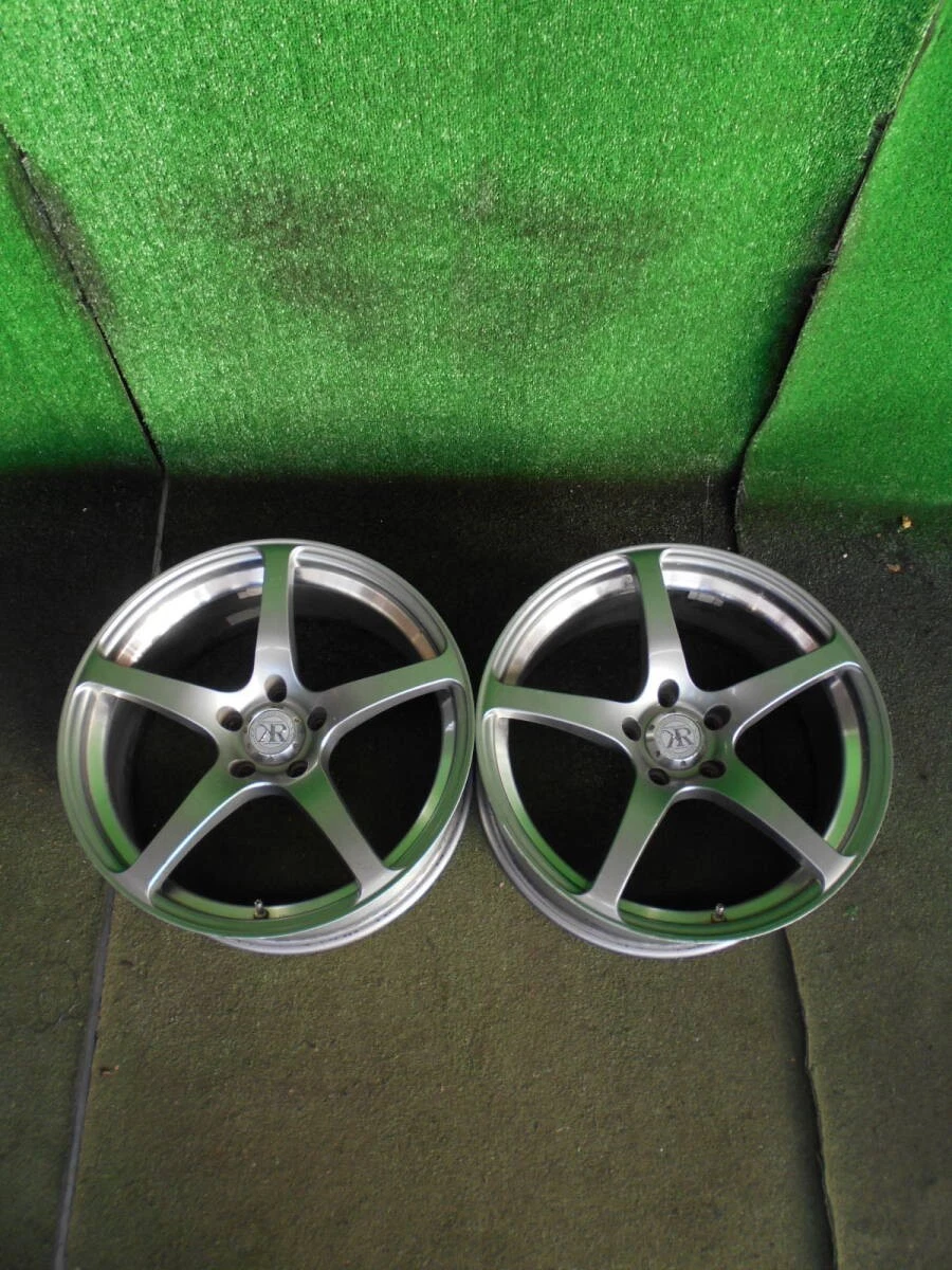 JDM Discontinued Yokohama KREUZER SERIES V Black Aluminum Wheels 2-Boo No Tires