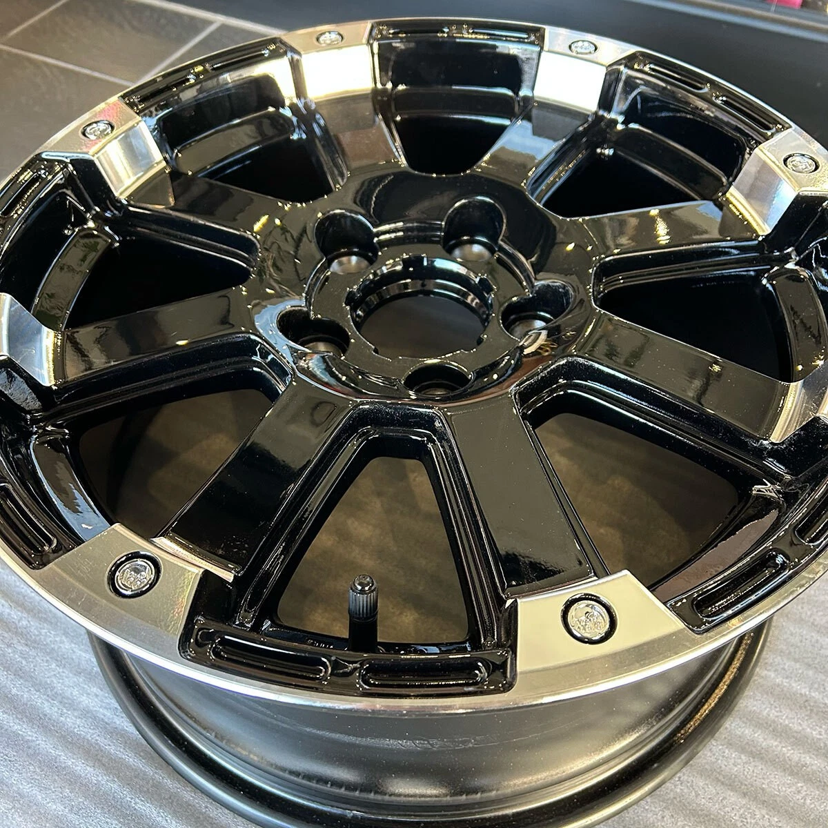 JDM AME Aluminum Wheel Set of 4 for PPX DD-V6 167.0J 35 5-114.3 | AME No Tires - Image 4