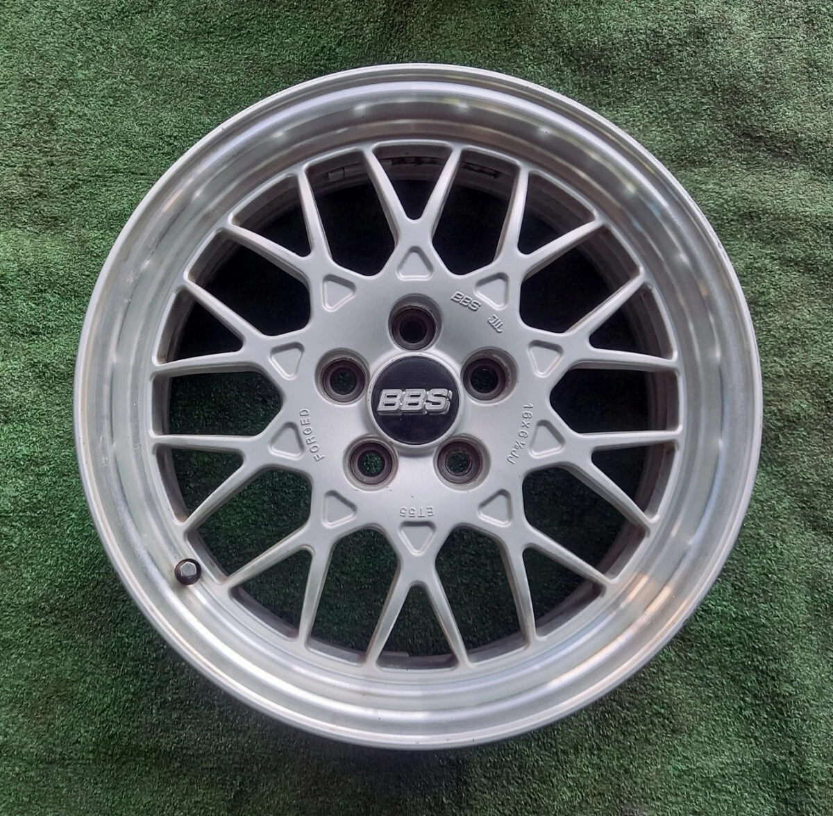 JDM Part Number N7807-200 BBS Forging Aluminum Wheels 16x6.5J PCD100 5 No Tires - Image 4