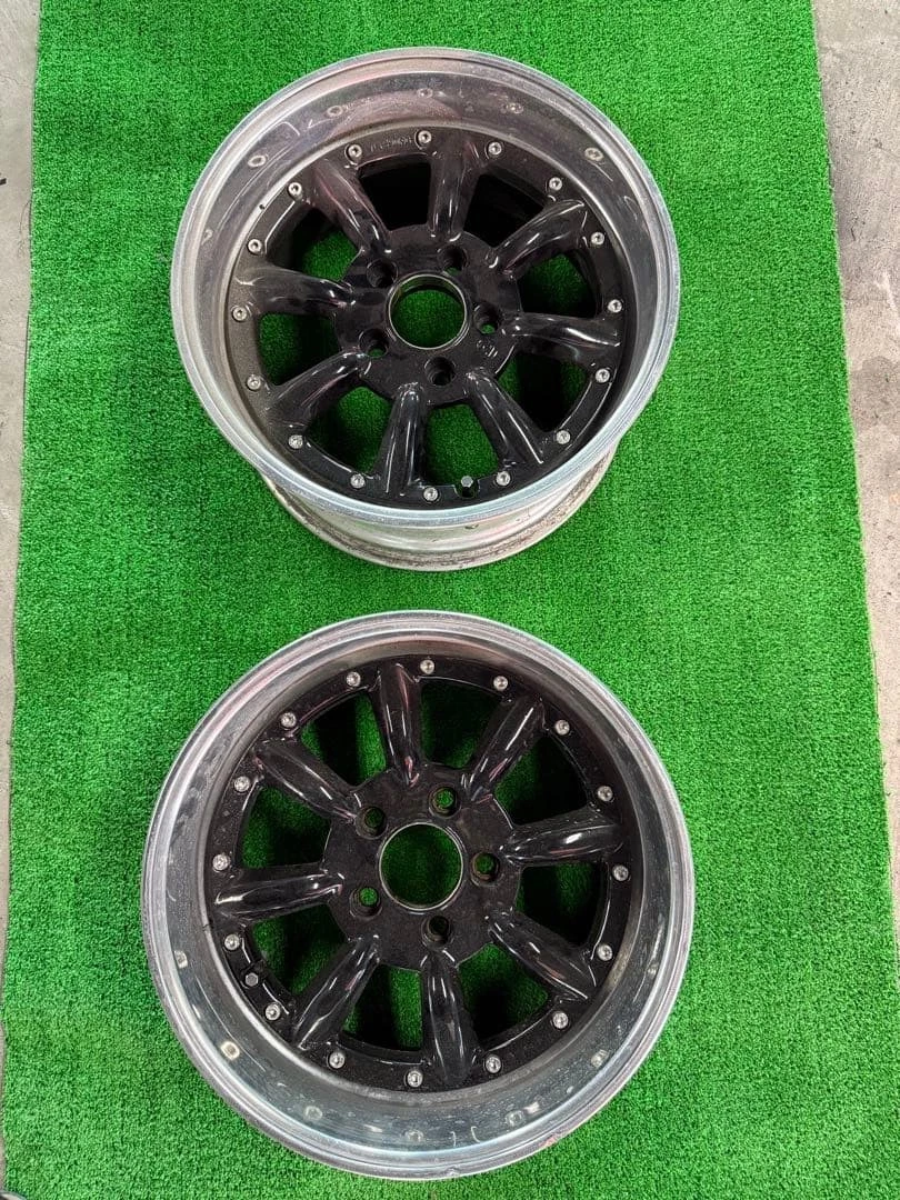 JDM SSR Speedster x Watanabe rs-8 Rare Size No Tires - Image 2