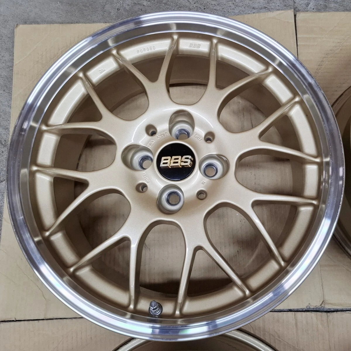 JDM Superb Condition BBS RG-R Wheels 177.0J 100mm forging for Mazda ND No Tires - Image 4