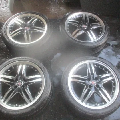 JDM Honda GP7 Shuttle Aluminum Wheels 17AME STEINER No Tires
