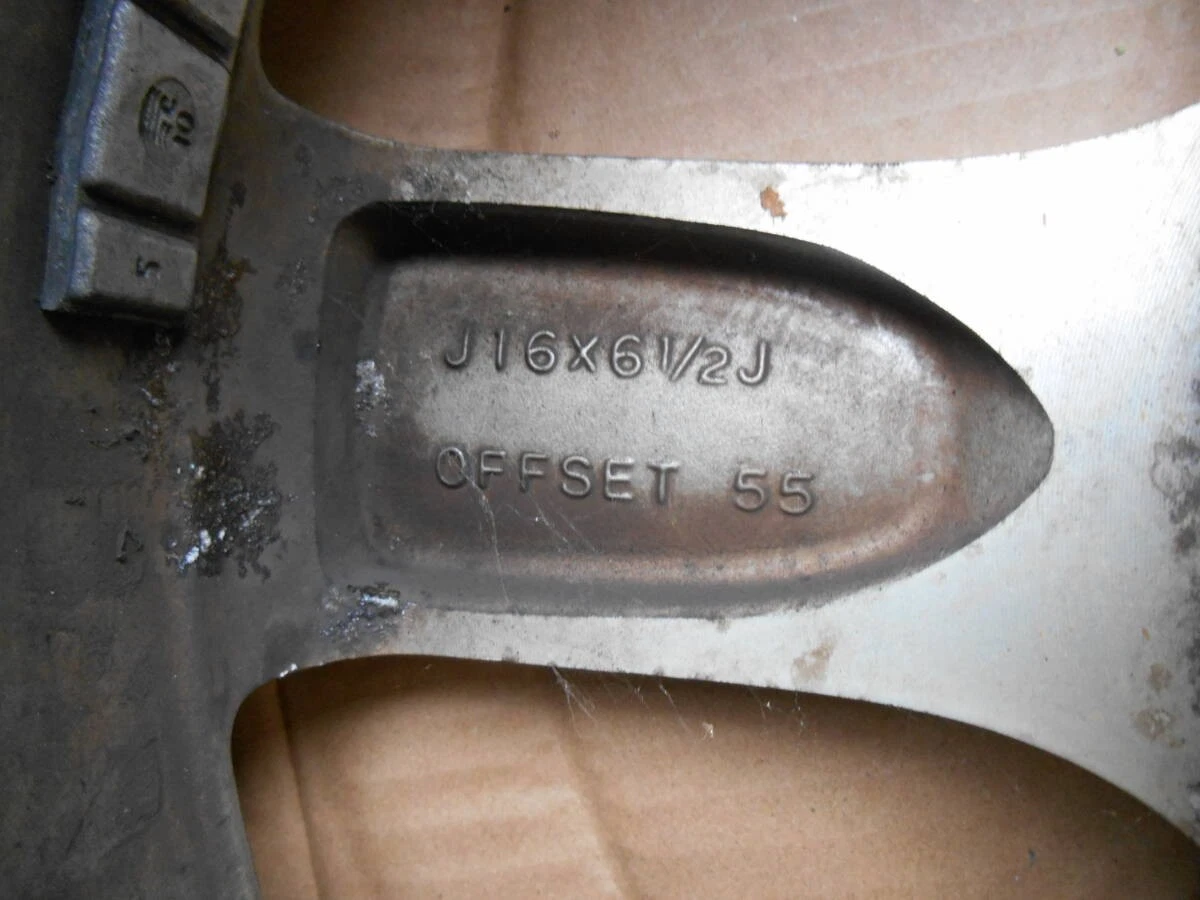 JDM Set of 4 Mazda NC Roadster genuine 6.5J-16 offset +55 pcd 114.3 5- No Tires - Image 5