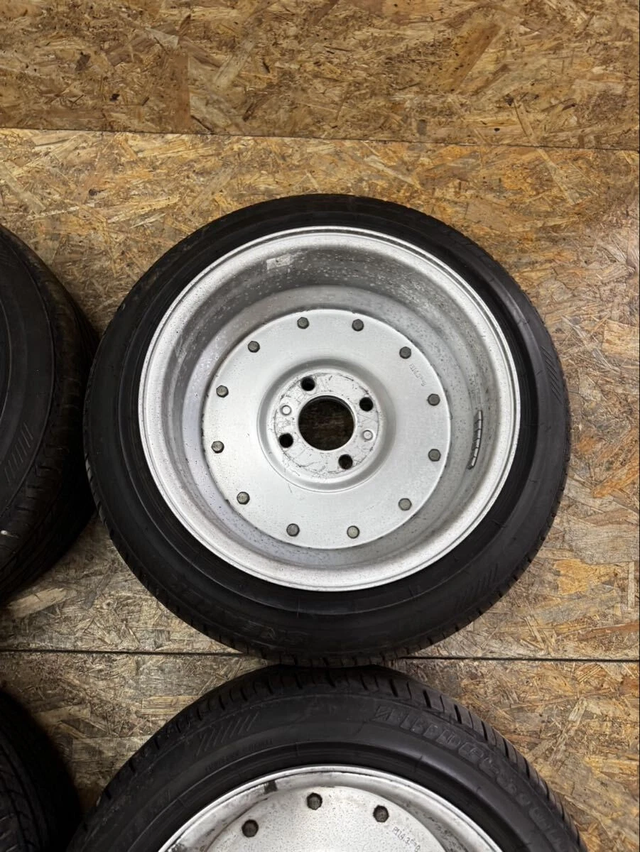 JDM Rare SSR MK-1 158.5J-8 PCD114.3 4-hole 4H deep rim discontinued. F No Tires - Image 8