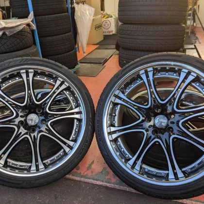 JDM High-quality Leonhardt Fins deep rims for Cima Fairlady Z33 Z34 40 No Tires