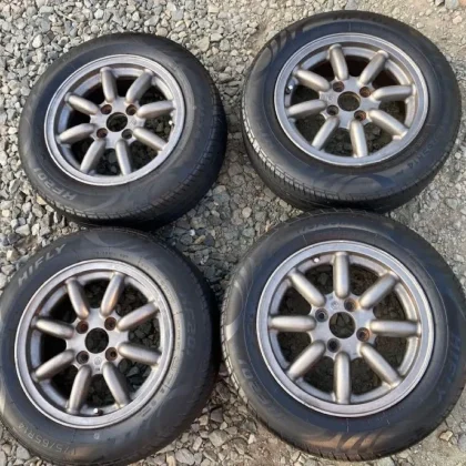 JDM Racing Service Watanabe Wheels for old cars Hakosukasanitora etc. No Tires