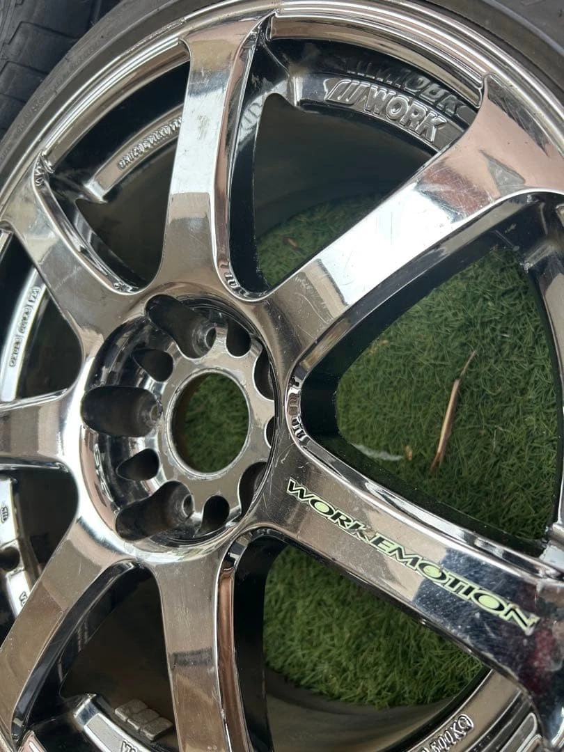 JDM ⭐︎ WORK EMOTION XT7 174Book Set ⭐︎ Kanagawa Nothing Fee No Tires - Image 9