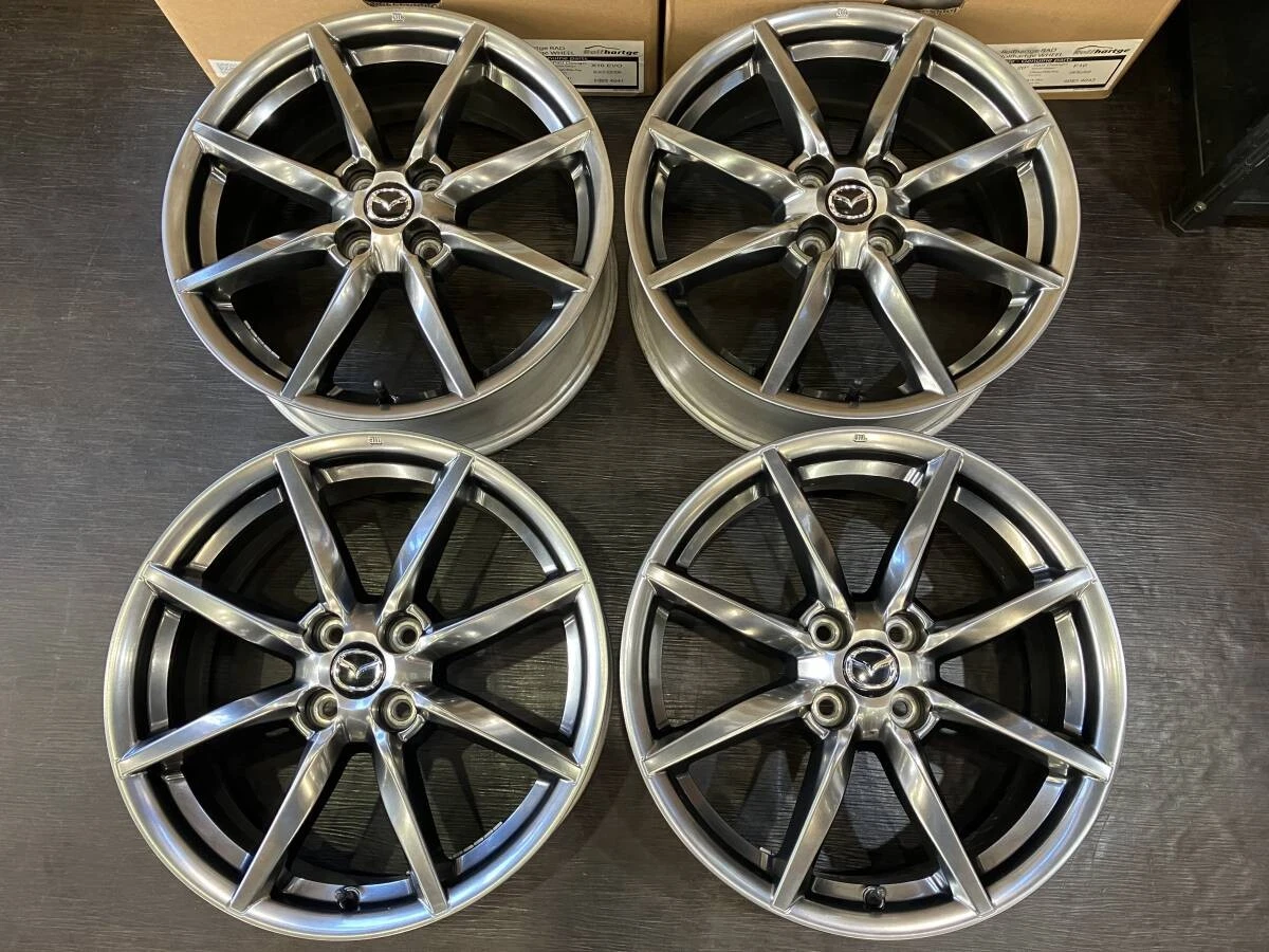 JDM SALE Finished Full set of 4 high-brightness paint finishes for Maz No Tires