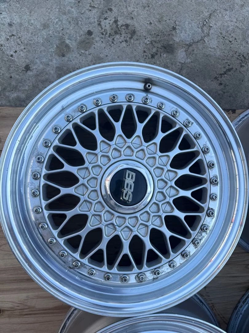 JDM BBS RS 178J +48 5-hole 4-book set No Tires - Image 4