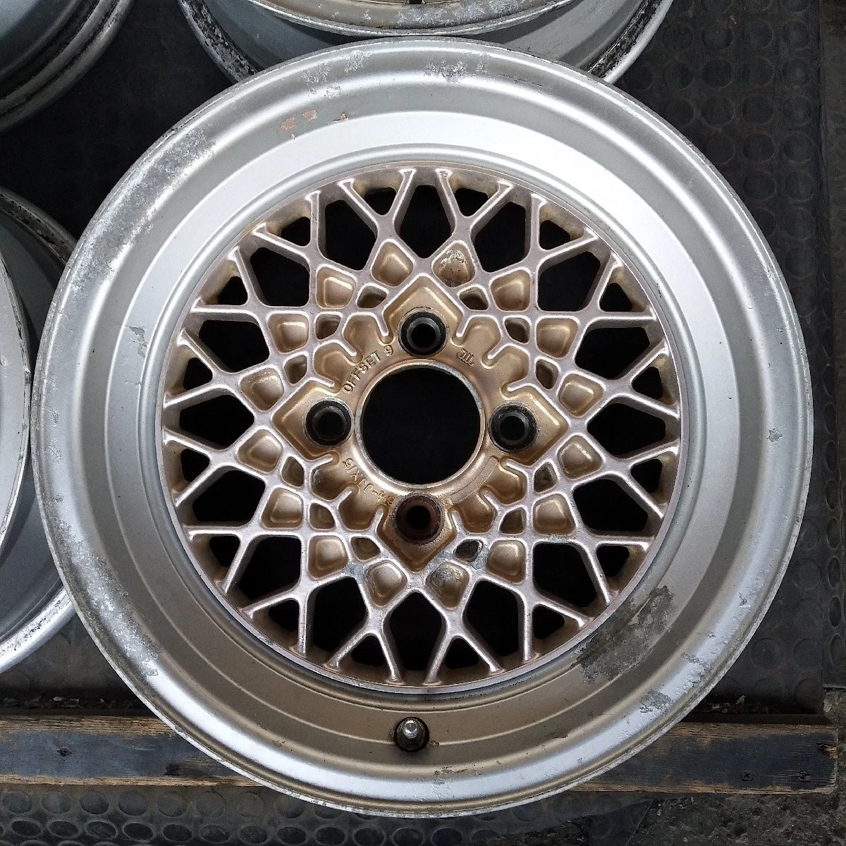 JDM T3-46 4Book Price 15x6.5J 4x114.3 ET+9 Hub 75 Old car etc. In-stor No Tires - Image 5