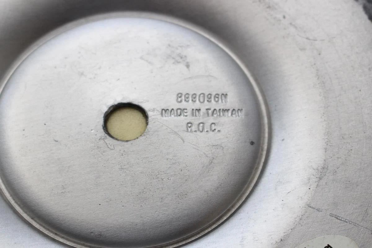 JDM 1 sheet American Racing aftermarket used wheel center plate center No Tires - Image 4