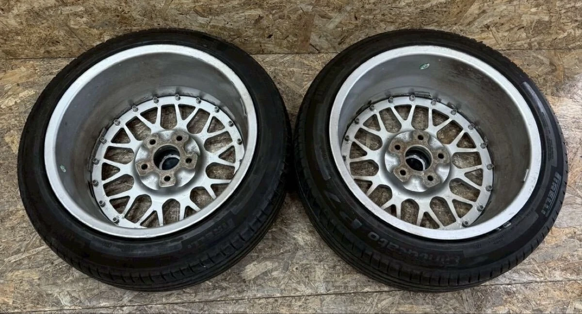 JDM Rare BBS RS II RS2026 179J+35 PCD114.3 5-lug 5H Out of Production No Tires - Image 4