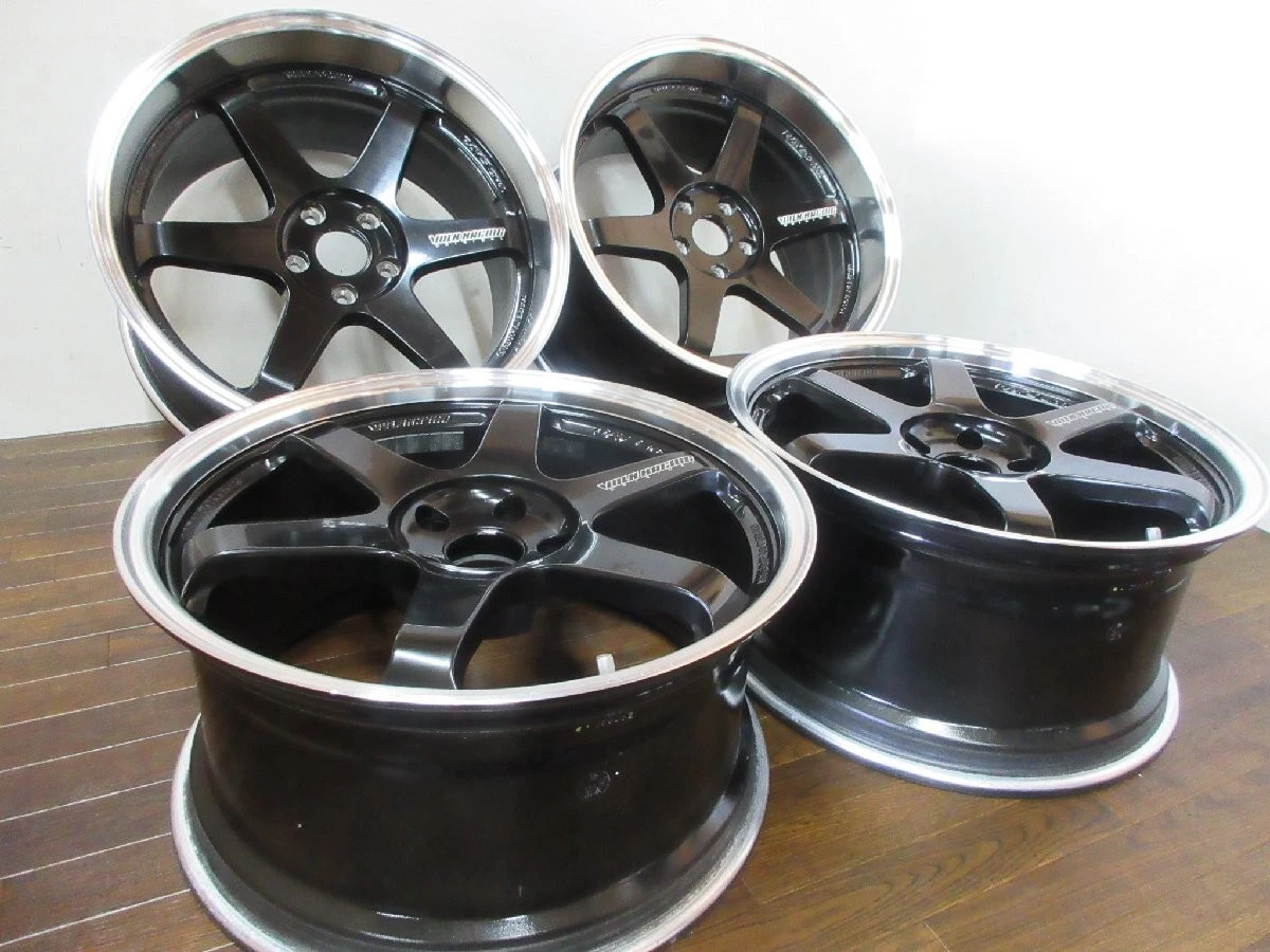 JDM RAYS TE37 TTA-PM TOKYO Time Attack 19in 9.5J+34 10.5J+22 5-hole PC No Tires - Image 3