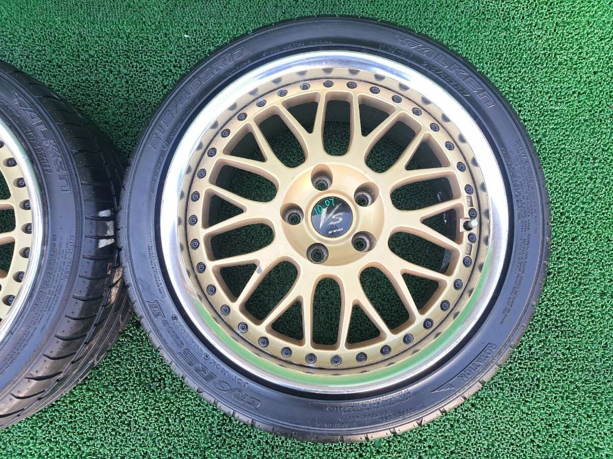 JDM 1007 WORK VS-XX? 1717x8.0JJ PCD114.3 Aluminum Wheels 2-Pack Set 21 No Tires - Image 5