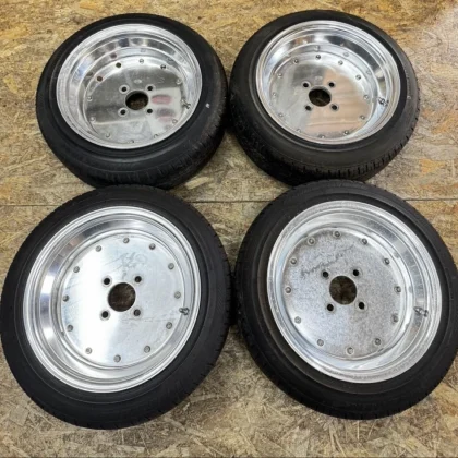 JDM Rare SSR MK-1 158.5J-8 PCD114.3 4-hole 4H deep rim discontinued. F No Tires