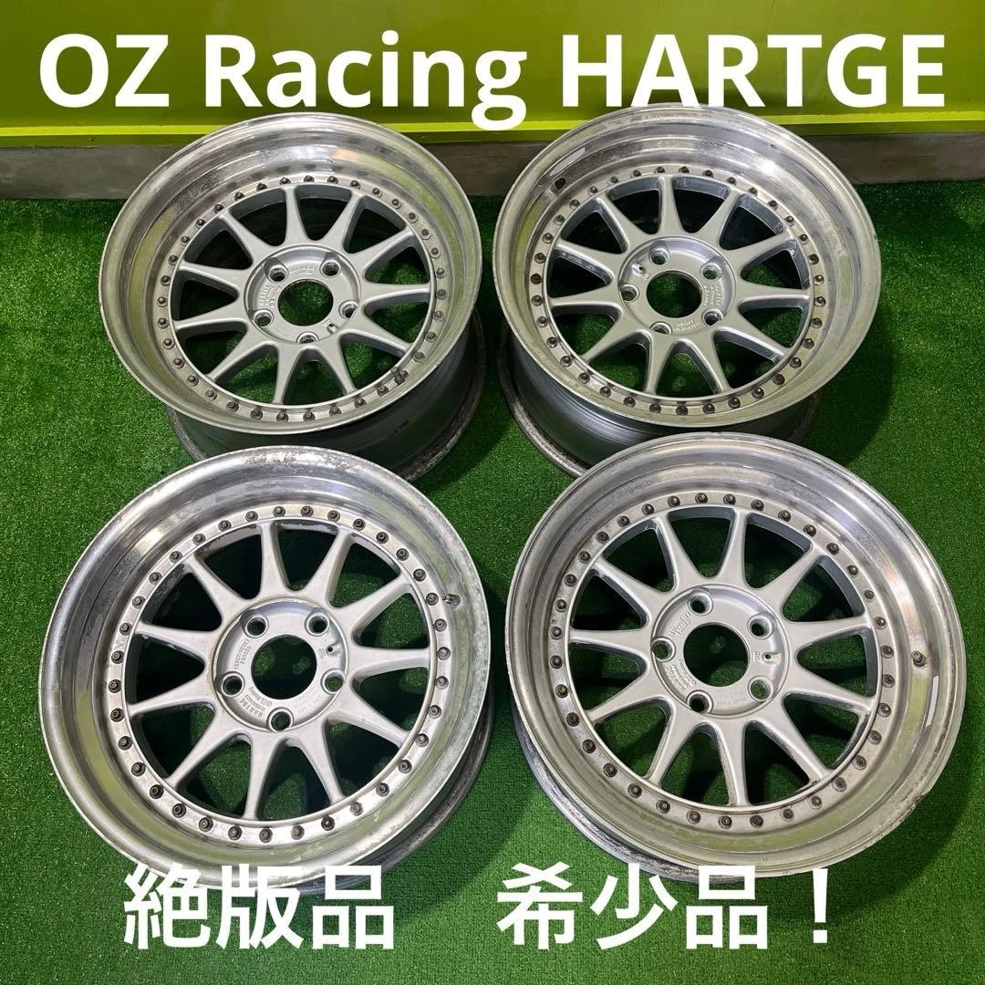 JDM OZ Racing HARTGE for BMW 4Wheels no tire 17x8.5+13 5x120 Hub72.5