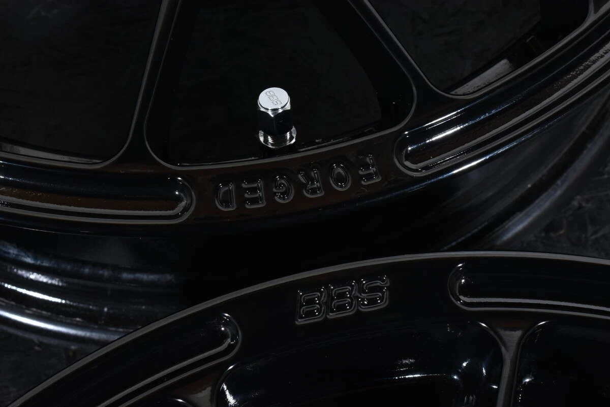 JDM BBS RP RP007 15-inch wheels in limited color black. Set of 4 forge No Tires - Image 8
