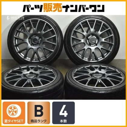 JDM Custom SSR GTV04 17-inch 7J +42 PCD114.3 wheels with Yokohama Adva No Tires