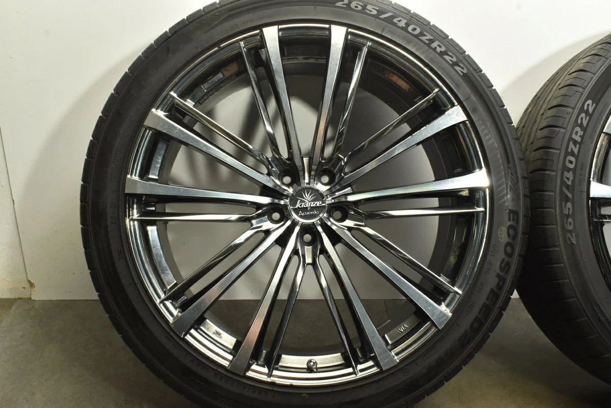 JDM Weds Kranze Acuerdo 774EVO 4Wheels No Tires 229+35 5x114.3 - Image 4