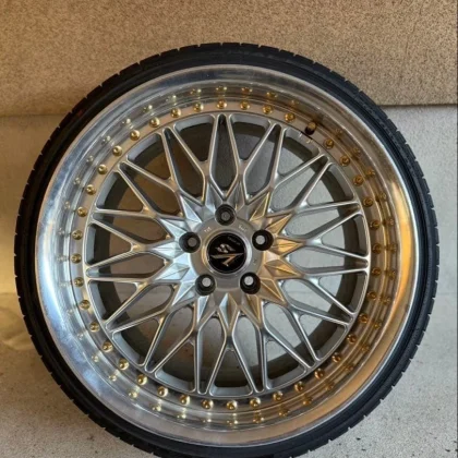 JDM Work VS-XV 4Wheels No Tire 19x9.5+34 10.5+21 5x114.3 Hub73.3