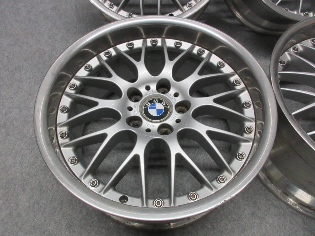 JDM Imported rare BMW genuine Black Spoke Composite II wheels made by No Tires - Image 4