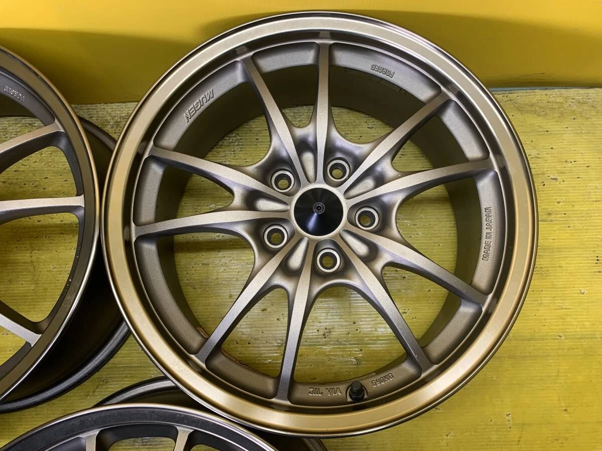 JDM Honda Nothing Limited Edition MF10 MUGEN 17-inch 7.5JJ 5H 114.3 +5 No Tires - Image 5