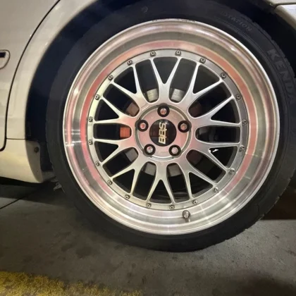 JDM BBS LM 18 Wheelset No Tires
