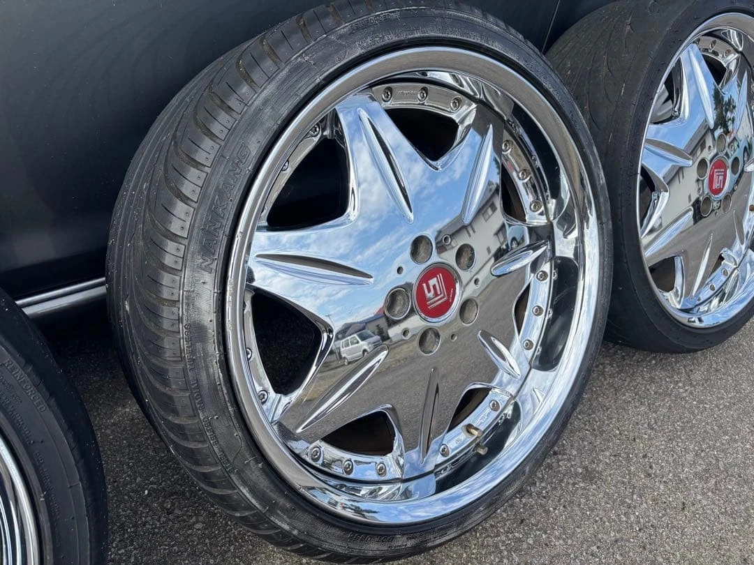 JDM WORK LS 19-inch aluminum wheels No Tires - Image 4