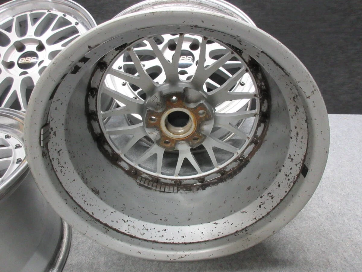 JDM Rare BBS 4Wheels LMP078 LM115 18x8+35 9.5+38 5 x114.3 Mark X Alphard Skyline - Image 10