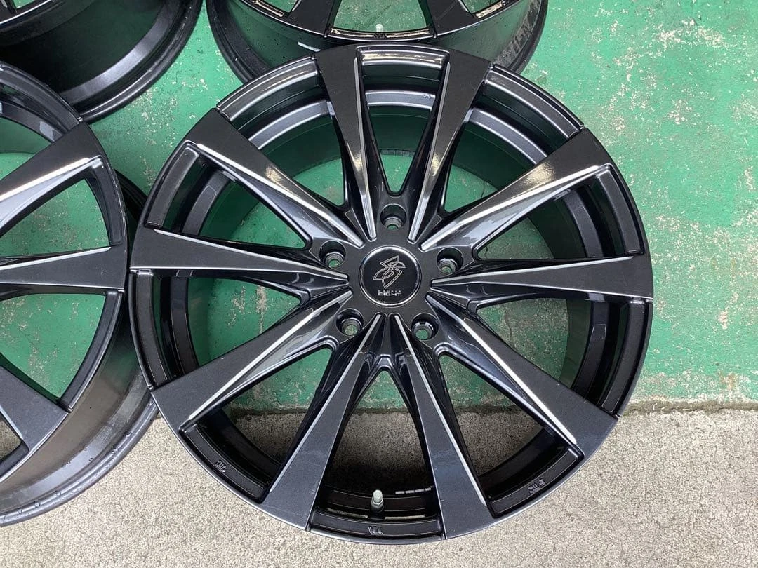 JDM BRAVE 22-inch 9.5Jet50 PCD150 5-lug wheels for Land Cruiser LX570 No Tires - Image 6