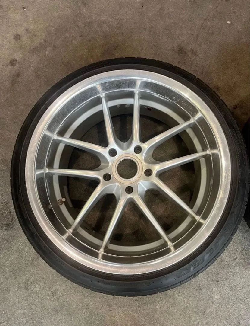 JDM work Meister s2r 10j +45 182Bookwork No Tires - Image 3