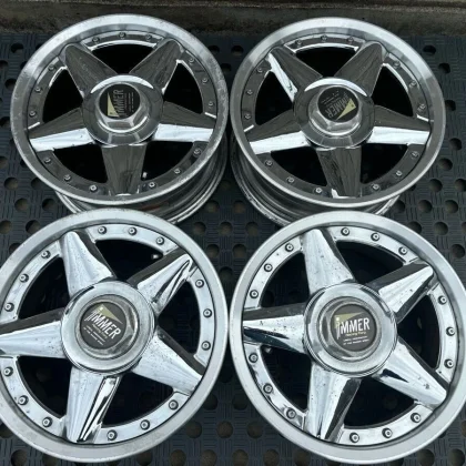 JDM Rare weds IMMER Racing Forg 1515x6.5J +36 PCD 114.3/5H Used 4Book No Tires