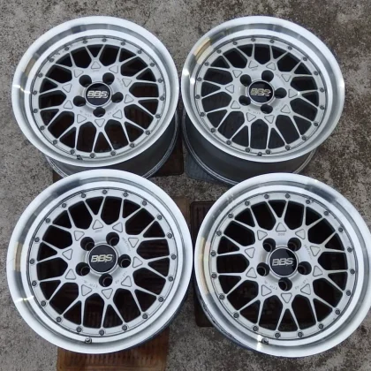 JDM GT-R Size BBS RS II 17 Aluminum Wheels 9J +20 5x114.3 4 ... No Tires