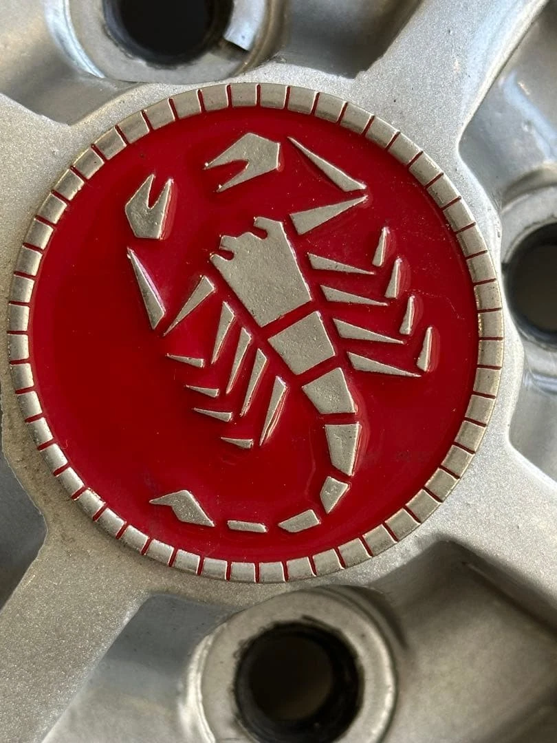 JDM Abarth Black Modra CROMODORA 13x5J wheels 4Book No Tires - Image 7