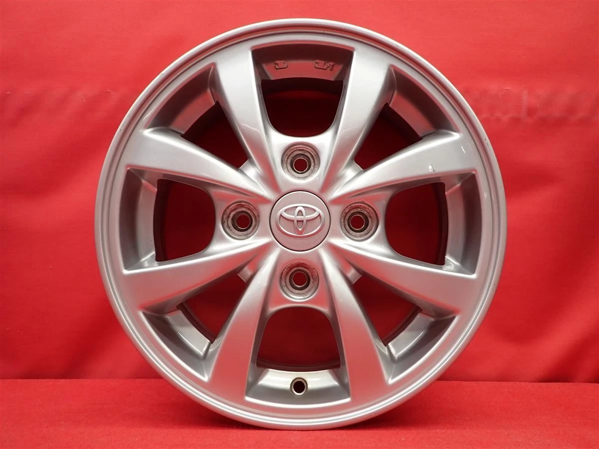 JDM Rare used genuine Toyota Avanza F650 wheels 4Book 5J 14PCD114.3 4x No Tires - Image 5
