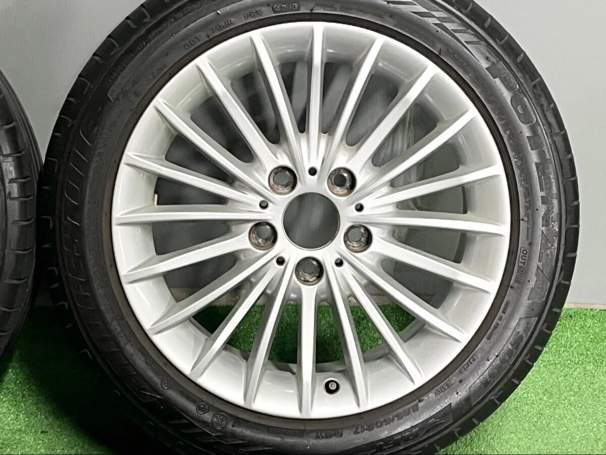 JDM BMW F30 3series OEM 17-inch 7.5J +37 PCD120 Potenza S001 225/50R17 No Tires - Image 3