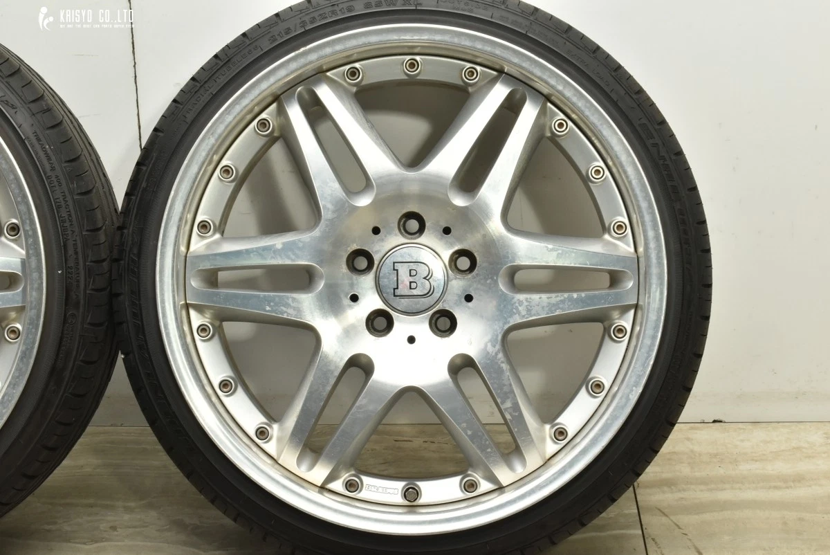 JDM BRABUS Mono Rock 6 19-inch 8.5J 9.5J +45 PCD114.3 2024 215/35R19 t No Tires - Image 4