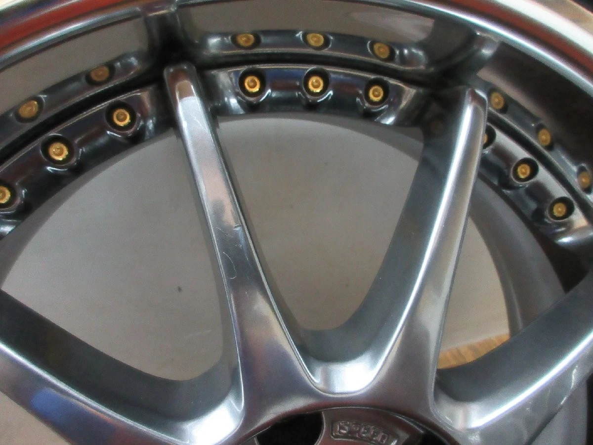 JDM ・ blitzBLITZ TechnoSpeed Z1 18in8J+45 9J+45 5-lug PCD114.3 DL DZ No Tires - Image 6