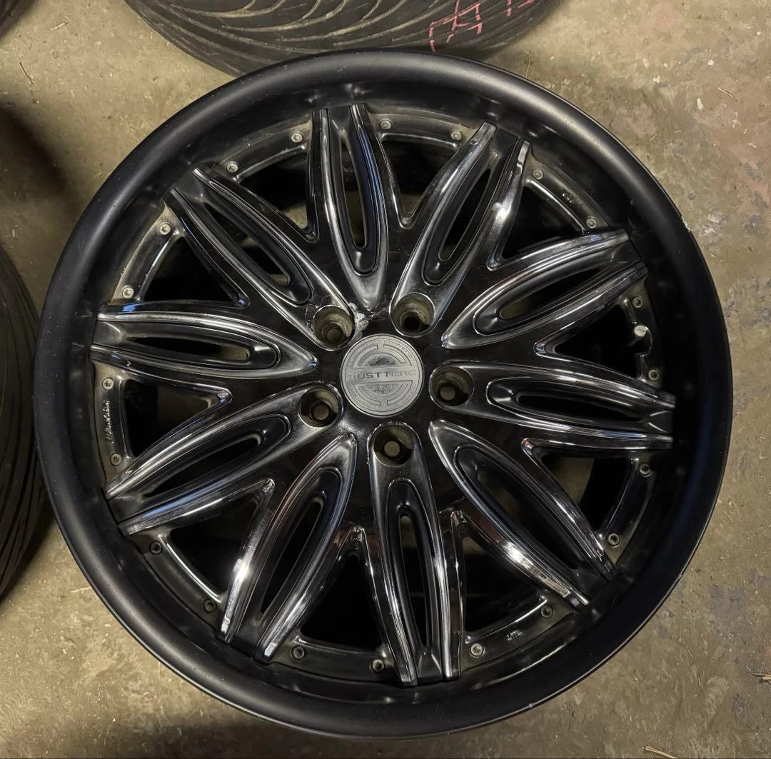 JDM WORK RUSTTERE RT1 19 Wheel Set No Tires - Image 5