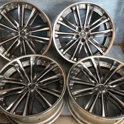 JDM Krenze Acuerdo 21-inch wheels 9J and 10J 2-pack each PCD120 WED No Tires