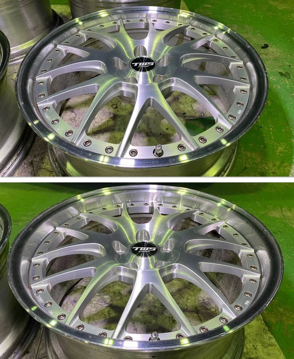 JDM High-quality forged 2-piece TWS Exlete 107M 19FORGED 7.5J +30 9J + No Tires - Image 7