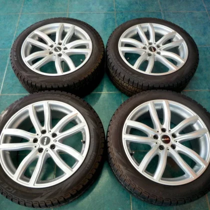 JDM BMW/G30/523d/Pirelli ICE AIMMETRICO245/45R18・MAK FAHR/188J/5H/ET30 No Tires