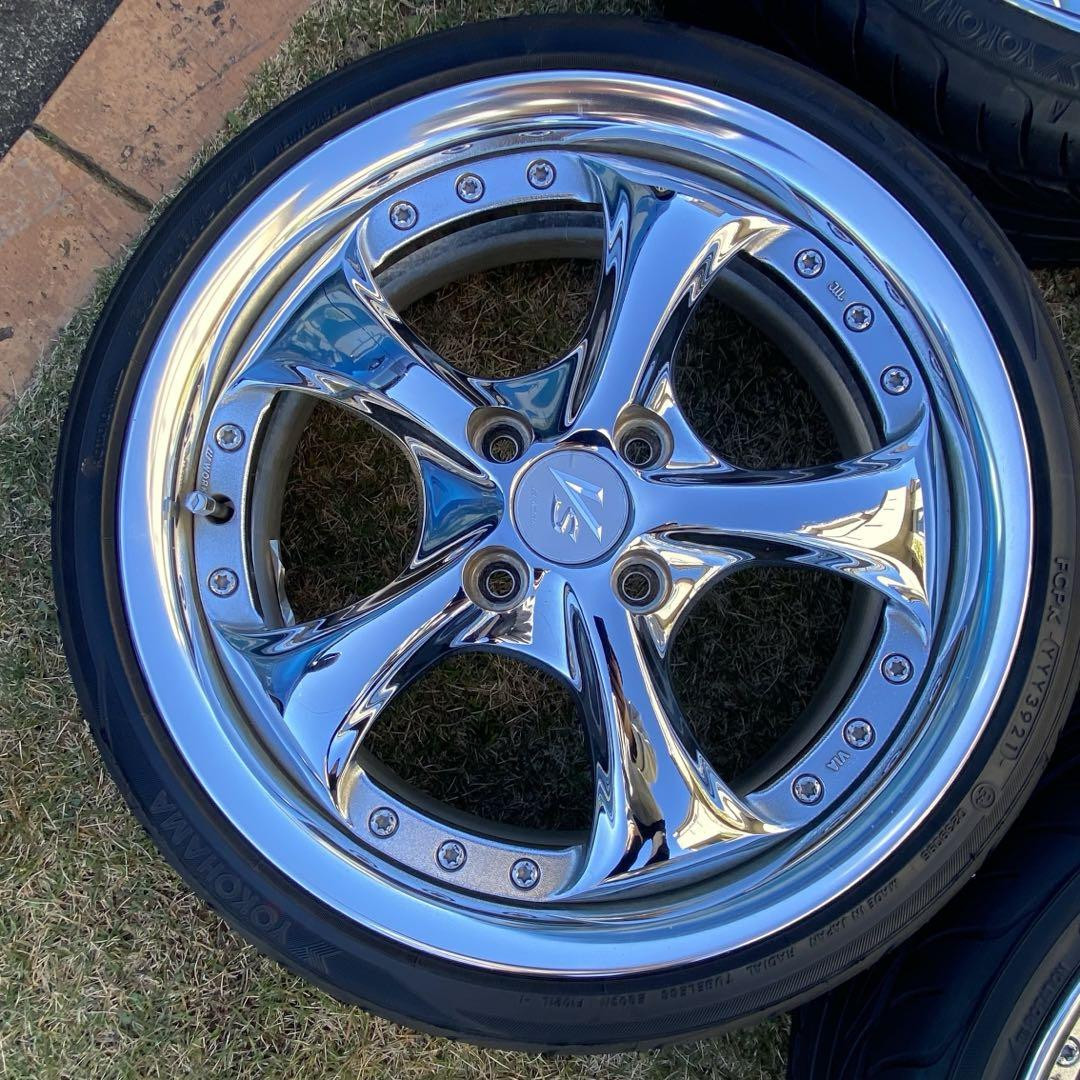 JDM WORK VS-KF 4Wheels no tires 16x5.5+45 4x100 - Image 4